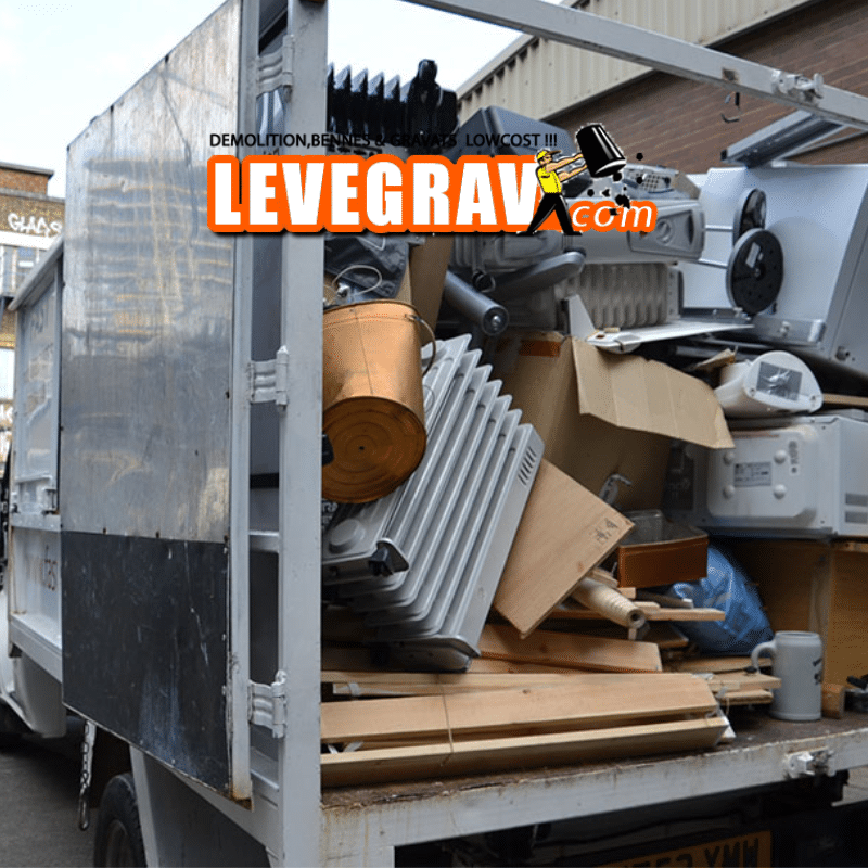 Comment bien trier ses encombrants à Paris_Carte déchetteries LeveGrav